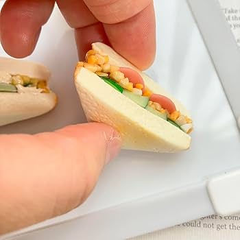 Amazon.co.jp: マグネット食品サンプル フェイクスイーツ ホット